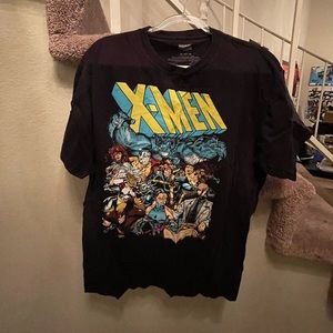 X-Men Marvel Black Tee - Size: XL